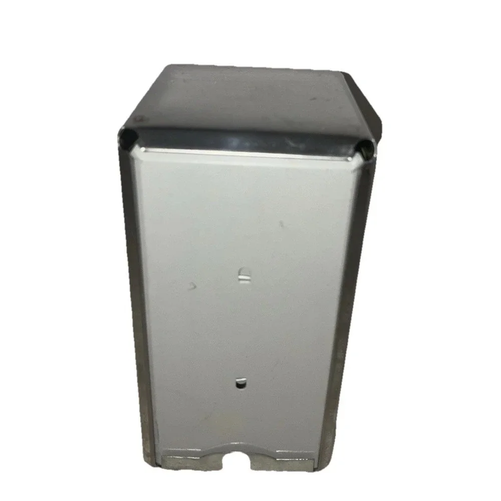 Napkin Dispenser Restaurant‎ Ware Chrome Metal Double Sided 7x4.5x3.5